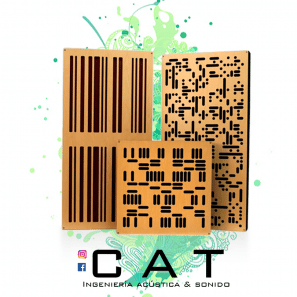 Paneles fonodifusores